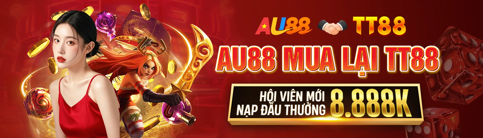 Banner giới thiệu thương hiệu TT88